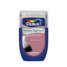 Dulux Interior Tester Paint - 30ml - Tester Pots with Roller -Brand New & Sealed