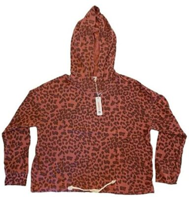 sundry leopard sweatshirt