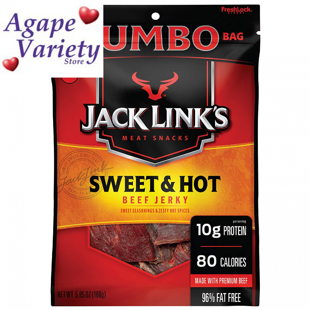 Jack Link’s Beef Jerky Sweet & Manufacturer regenerated product Hot Bag Sharing oz. – 67% OFF of fixed price 5.85 Size