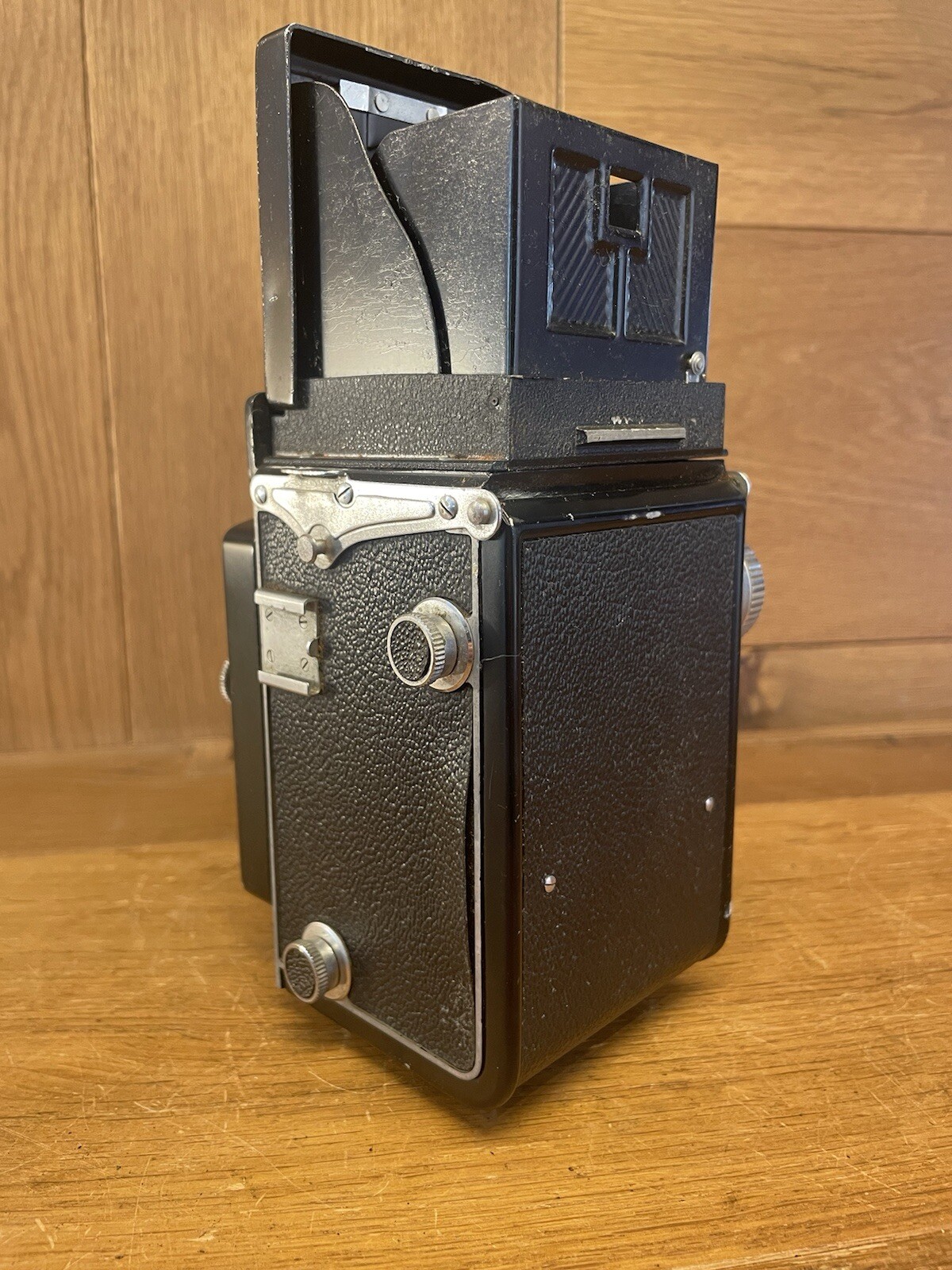 *Rare : Near Mint ++* Yashica Yashicaflex New AS TLR Camera Citizen MXV Shutter