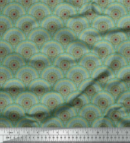 Spandex Green Craft Fabrics
