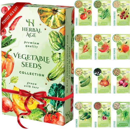 Herbal Age Grow Your Own Herb Garden Kit, 12 Herbs Plants, 8700 Herb Seed Box - Picture 8 of 21
