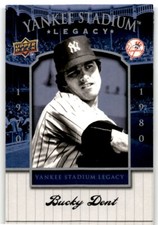 2008 UPPER DECK YANKEE STADIUM BOX SET BUCKY DENT NEW YORK YANKEES #54
