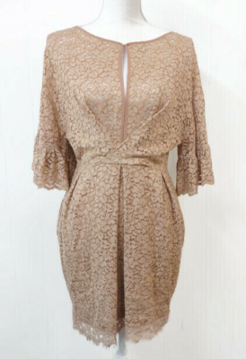 elisabetta franchi beige dress Abito Midi in Maglia Argilla Elisabetta Franchi  FerrarisBoutique