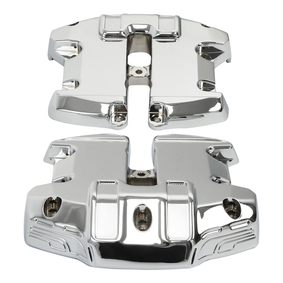 Capas de caixa Upper Rocker adequadas para Harley Touring Street Road Glide 2017-24 cromadas - Imagem 3 de 4