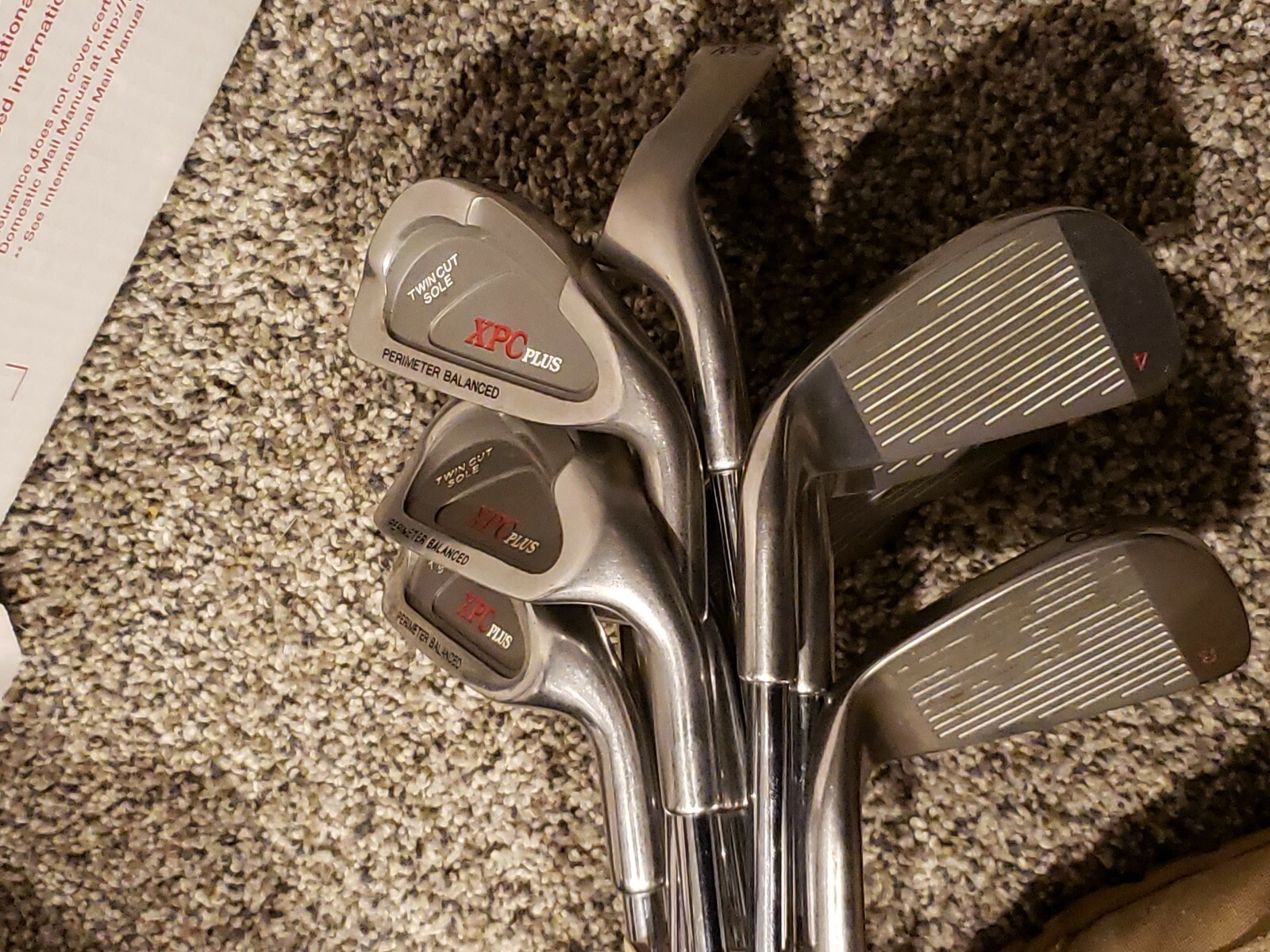 XPC Plus Golf Club Set Twin Cut Sole 3PW, PW2, SW Irons Right Handed 10 Clubs eBay