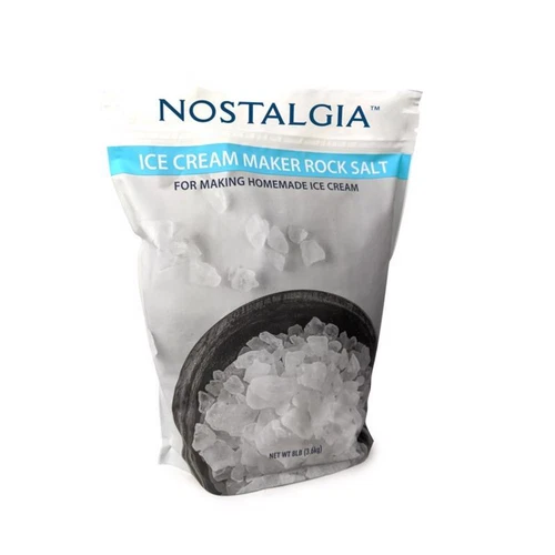 Nostalgia Ice Cream Salt 4 lb Boxed Concentrated