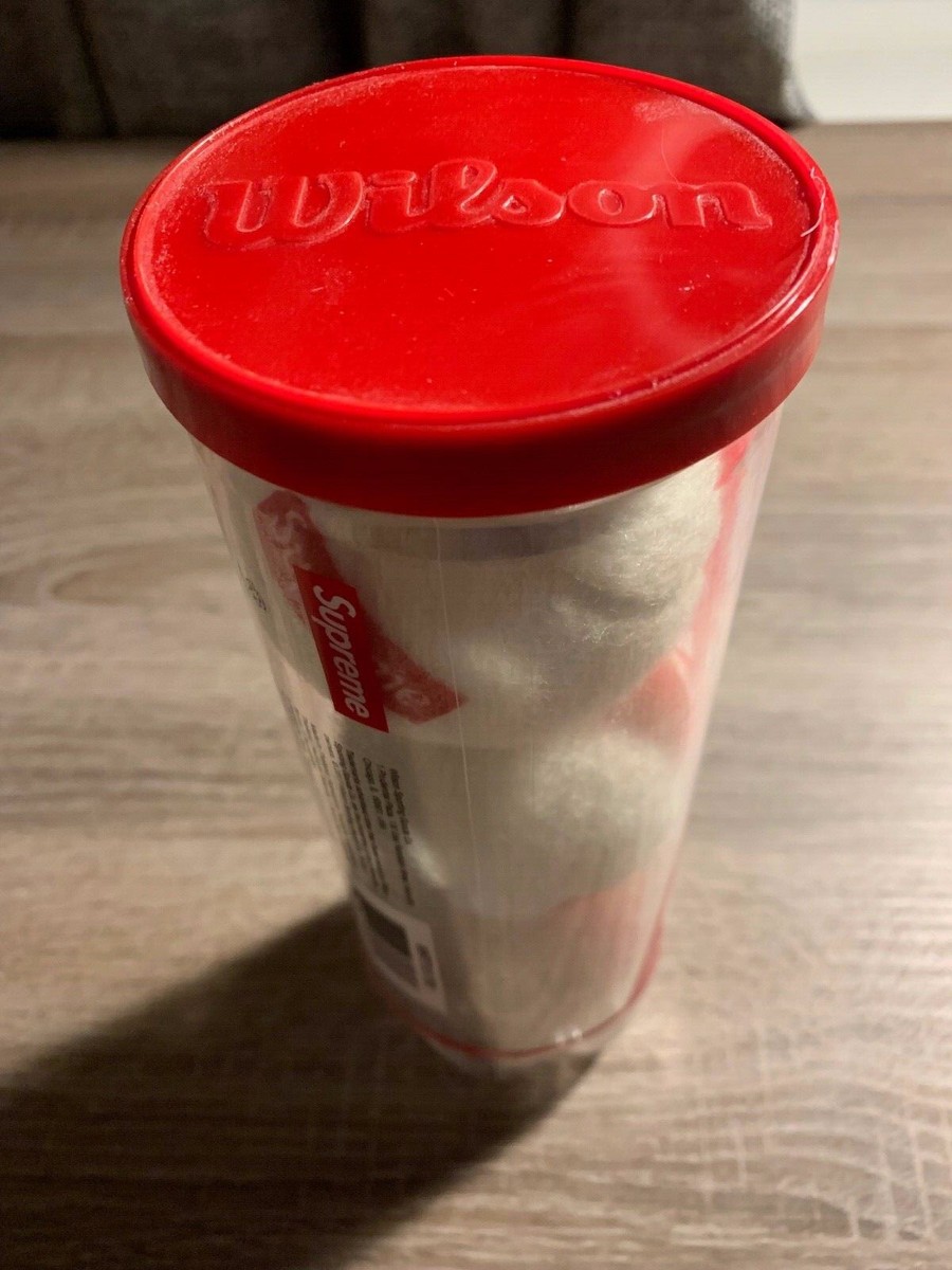 ボール Supreme - supreme wilson tennis balls Supreme Wilson Tennis Balls White Set of 3 New Unused Sealed