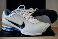 NIKE ZOOM VAPOR TOUR VI 2009 MIAMI/FRENCH OPEN ROGER FEDERER SIZE 9