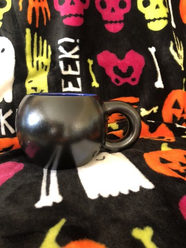 Starbucks Halloween 2020 Black Iridescent Witch Caldron Mug Cup 12 Oz - Picture 3 of 4