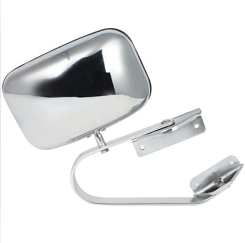 Espejo retrovisor lateral de puerta de acero inoxidable manual apto para camioneta Ford Series - Imagen 3 de 4