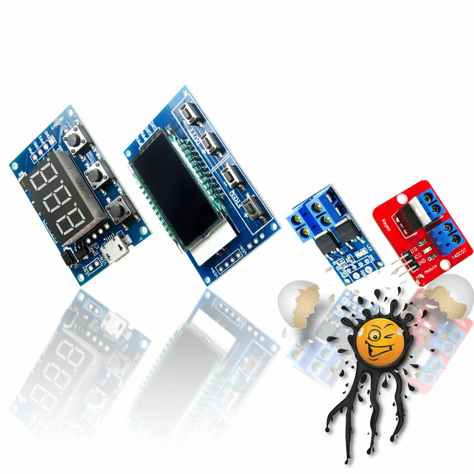 ANDROEGG PWM Signalgenerator Controller 1 Hz. - 150kHz. Mosfet 3,3-30V UART Set Arduino