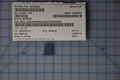 EPSON FX-880 Cap Lever Grade B 1025333