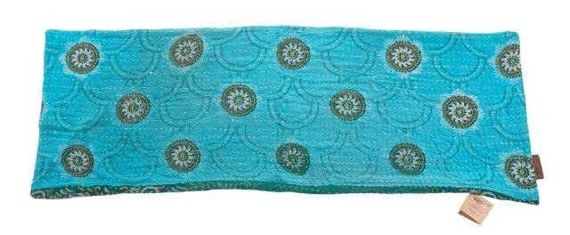 Coussin 100 x 35 cm en Sari grand format déco salon QUOTE