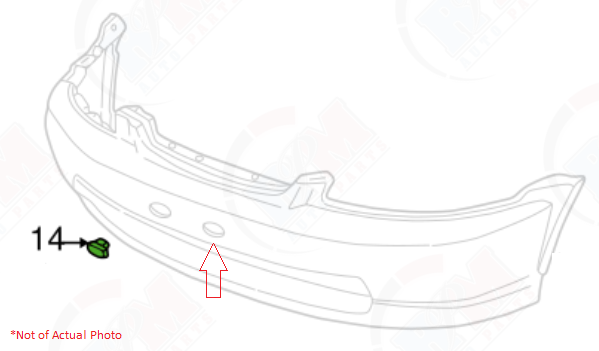 Honda Genuine License Plate Caps / Bumper Plug Bolt Hole Cover – Milano Red (R81) – OE Part 90672-SB2-670YE – Made In Japan