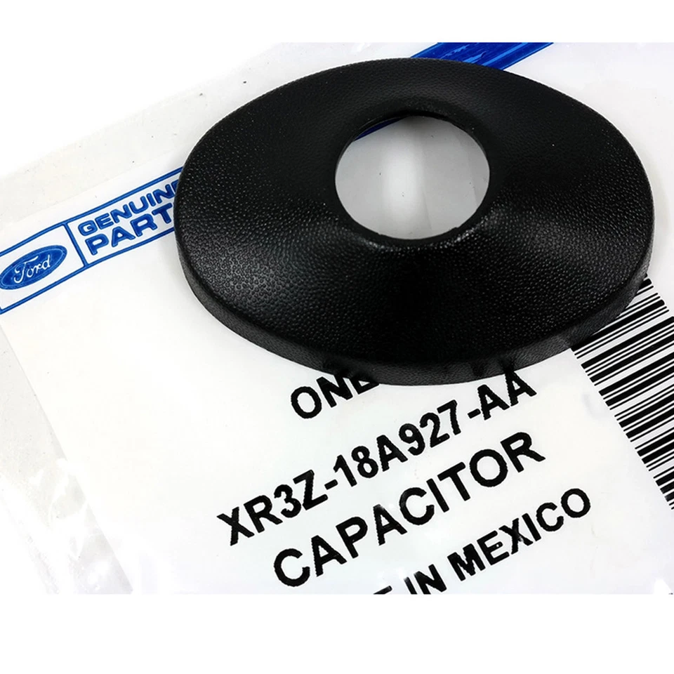 Ford Mustang E150 E250 Econoline Base Antena de Radio Bisel Tapa Cubierta Negra Fabricante de Equipo Original Foto 3 de 4