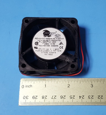 One -Axial Fan , FS24B3-E2, Comair Rotron, 24 VDC, 60X25 mm, 4927 RPM, 1.9 W
