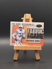 2000 Leaf Certified - Fabric of the Game Edgerrin James #FG-15 /750