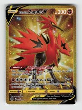 Galarian Zapdos V 182/172 Holo Secret Rare Brilliant Stars Pokemon 2022 NM on eBay