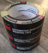 3 Rolls 3M Automotive Performance Masking Tape 36mm X 32m 1.41" X 35 Yds 03433