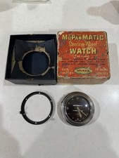 Nos 1953-1956 Moparmatic Steering Wheel Clock 15 Jewel Benrus Dk14 Watch Mopar