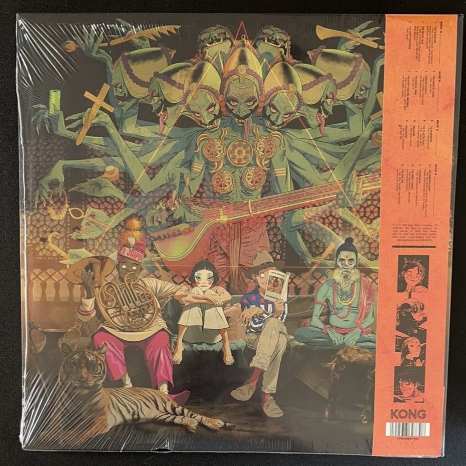 Gorillaz The Mountain 2LP Indie Excl Yellow Vinyl Gatefold 2026