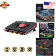 Gaming Laptop Cooler GT500 RGB 5000RPM Turbo-Fan Infinitely Variable Speed