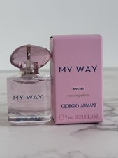 Giorgio Armani My Way Nectar EDP Mini Splash Eau de Parfum .23 Oz / 7 mL NIB