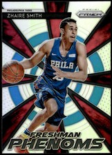 2018-19 Panini Prizm #10 Zhaire Smith Freshman Phenoms Silver Rookie E1