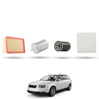 Hoffcar Set Service Kompatibel Mit Audi A4 (B6, B7) 3.0 V6 30V 162Kw Von 2000