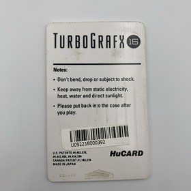 World Class Baseball TurboGrafx-16 1989 Hucard Cartridge Only Retro Collector