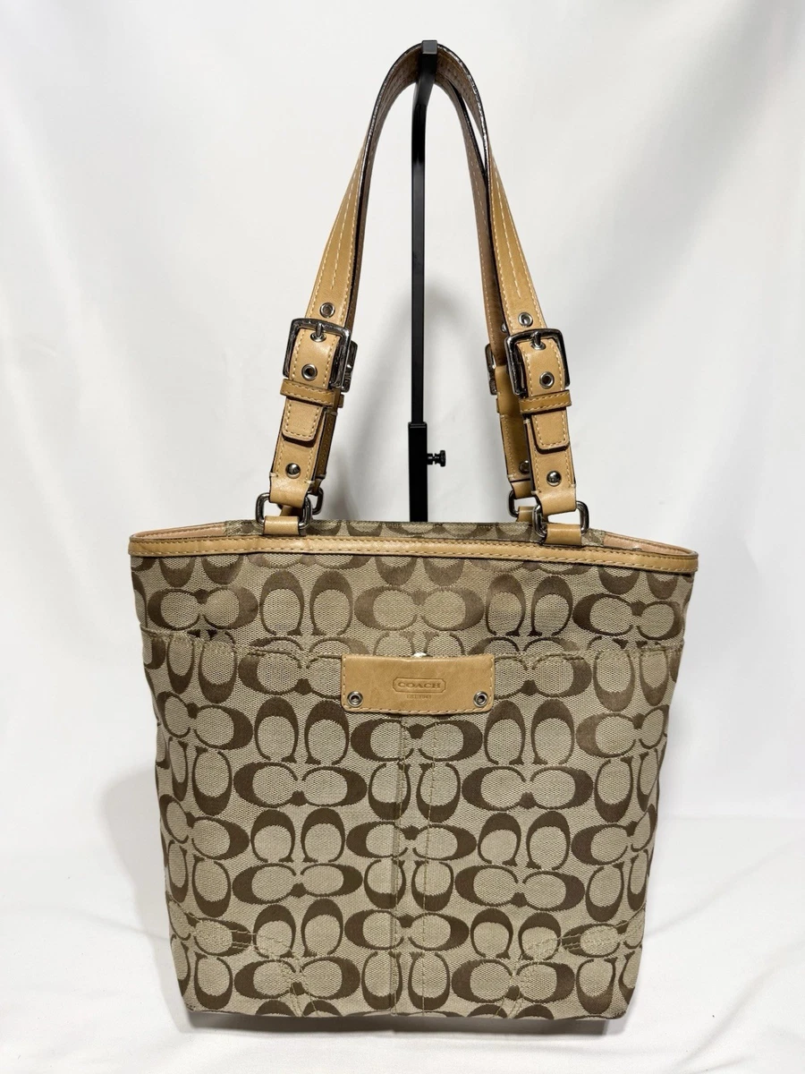 バッグ COACH Hamptons Leather Tote Bag brown Coach Hampton Tote Brown Bags & Handbags for Women for sale | eBay