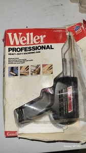 NEW Weller D550 Professional Dual-Heat Soldering Gun 200/260W NIB 120V Black