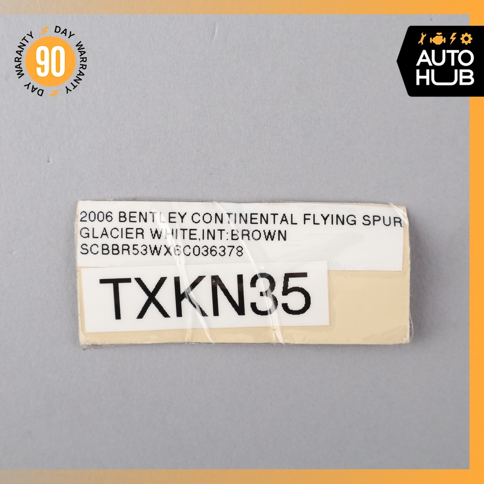 03-13 Bentley Continental Flying Spur GTC 6.0L W12 Fuel Line Pipe Hose OEM 58k