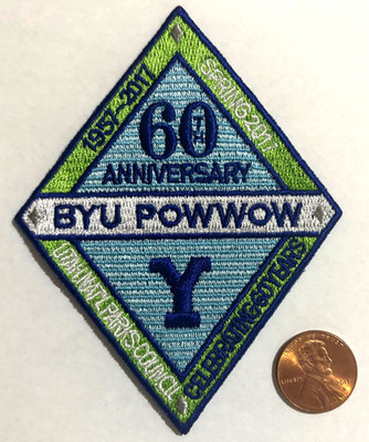 BSA BOY SCOUT OA 508 UTAH NATIONAL PARKS SPRING BYU 1957-2017 60TH POW WOW PATCH