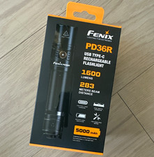 Fenix PD36R USB-C Rechargeable LED Flashlight 1600 lm 283m 21700 5000mAh