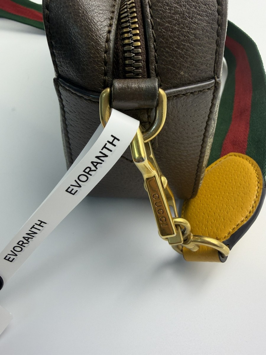 GUCCI GG GHW Supreme Messenger Shoulder Bag 476466 Coated Canvas
