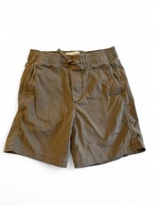 Abercrombie Kids Khaki Chino Shorts Boys Size 11/12 with Drawstring