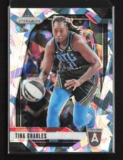 2024 Panini Prizm WNBA Ice Prizms #36 Tina Charles Atlanta Dream