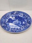 C1899 Wedgwood Etruria Blue Transfer Decorative Plate The Wayside Inn — photo 9