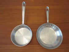 All-Clad Stainless Steel 6” Sauce Pan & 7.5” Saute Pan