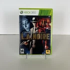 L.A. Noire (Microsoft Xbox 360, 2011) Complete CIB 3 Discs