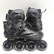 Jeuwith Inline Skates Black Adult Size EU 41 Women 8.5 Rollerblades Men 7.5