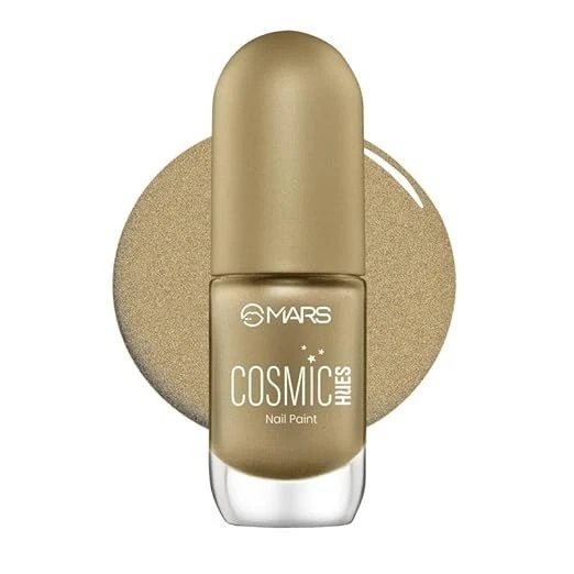 MARS Cosmic Hues Nail Paint (10.0 ml) (08-SOLAR) | Intense Color | Ultra-Glossy