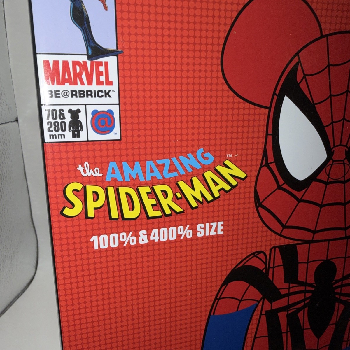 BE@RBRICK SPIDER-MAN (BEN REILLY) 100％ & 400％ Bearbrick x Marvel Spider-Man (Ben Reilly) 100% & 400% Set - US