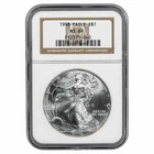 1998 American Silver Eagle $1 NGC MS 69