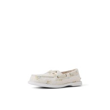 Sperry Women's Authentic Original 2 Eye Lite Canvas Boat Shoe, Embossed...