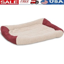 Self Warming Bolster Pet Bed Dogs Cats Machine Washable Non Skid Design New