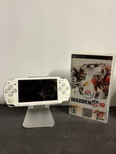 Sony PSP 2000  Ceramic White Handheld System TESTED Bundle With Game