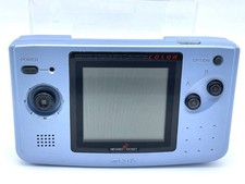 Neo Geo Pocket Color Console Platinum Blue SNK Tested Excellent